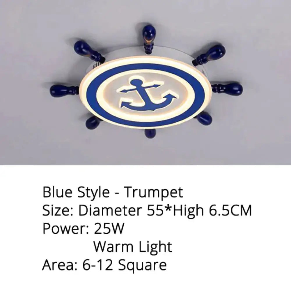 Lampa sufitowa LED do sypialni w gabinecie