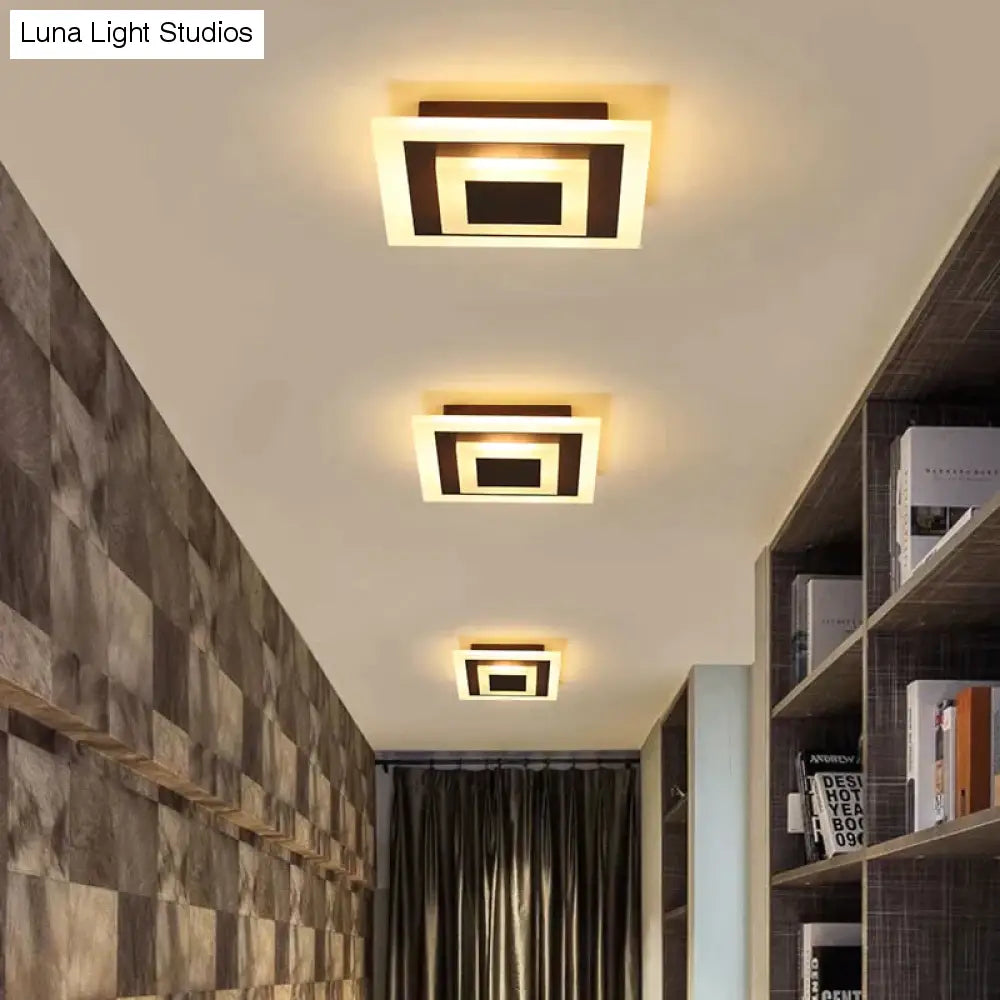 LED-plafondverlichting Lampara Techo Dormitorio Dimbaar Opbouwmontage Inbouw Voor Keuken Gang Badkamer Studie Modern plafon led