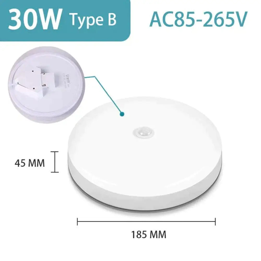 Led-deckenleuchten Lampe Smart Motion Sensor Licht 12W 15W 18W 20W 30W 40W decke Lampen Nacht Lightling Leuchte Für Küche