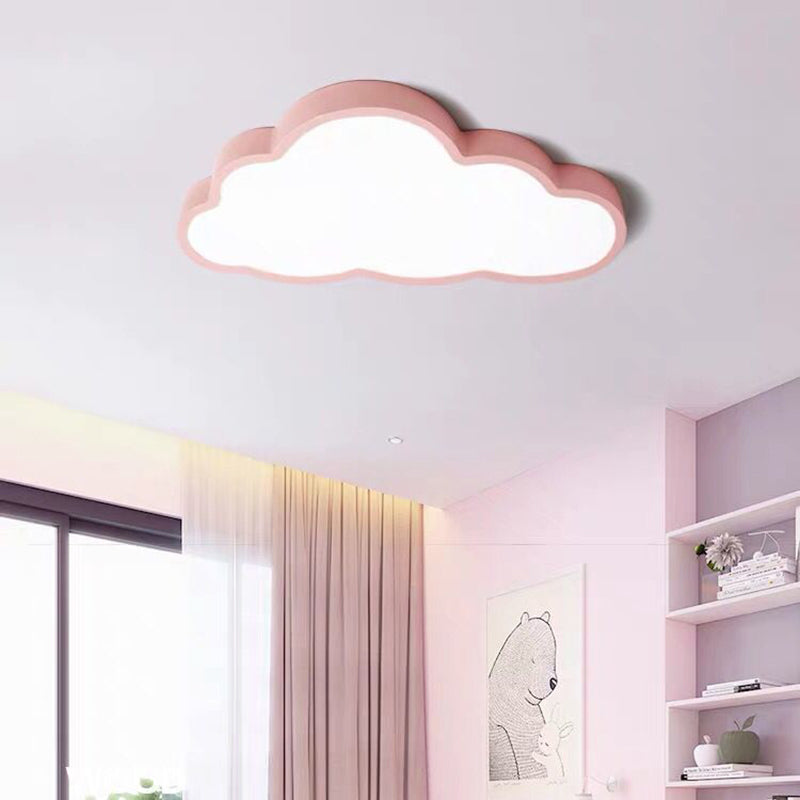 Kinderzimmer-Cartoon-LED-Acryl-Wolken-Unterputz-Deckenleuchte