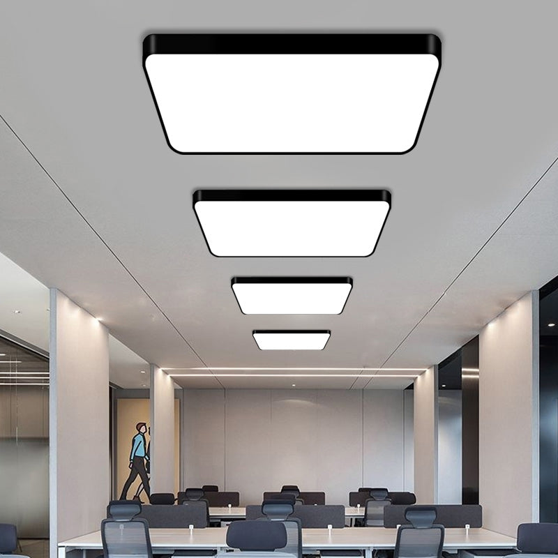 Ontdek futuristische verlichting: acryl inbouw LED-armatuur met modern geometrisch ontwerp voor kantoor en daarbuiten