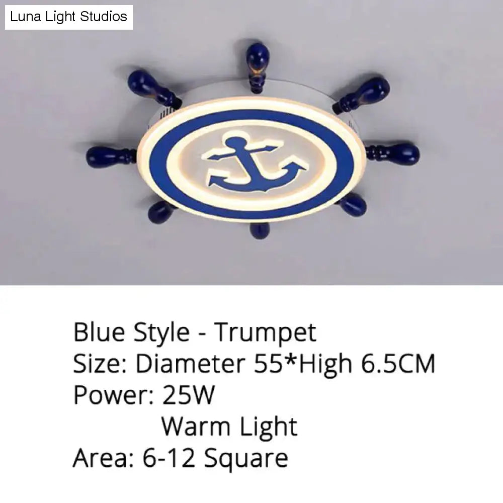 Lampa sufitowa LED do sypialni w gabinecie