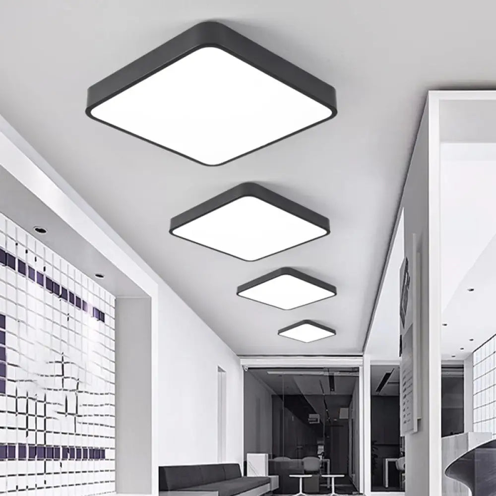 Ontdek futuristische verlichting: acryl inbouw LED-armatuur met modern geometrisch ontwerp voor kantoor en daarbuiten