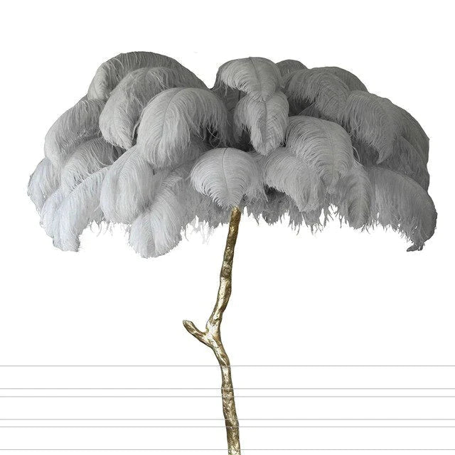 Moderne luxe verenvloerlamp Woonkamerdecoratie Vloerlamp Standlicht Decoratieve staande lamp Binnenslaapkamerverlichting