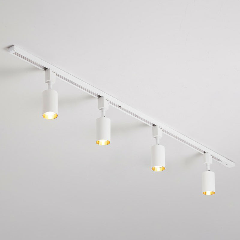 Buisvormige LED-raillamp in Scandinavische stijl - Moderne metalen woonkamerspot