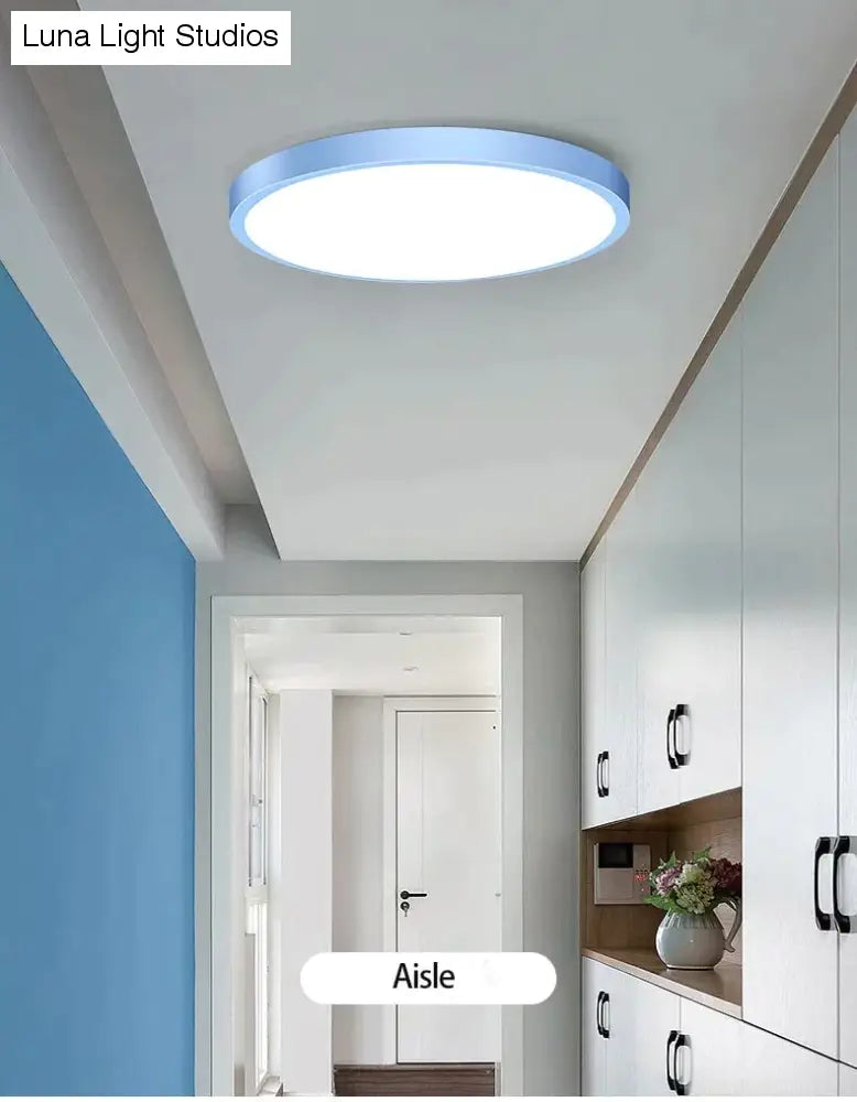 Plafonnier LED rond 15W 20W 30W 50W, luminaire de cuisine, luminaire moderne monté en Surface, idéal pour une pièce ou une pièce