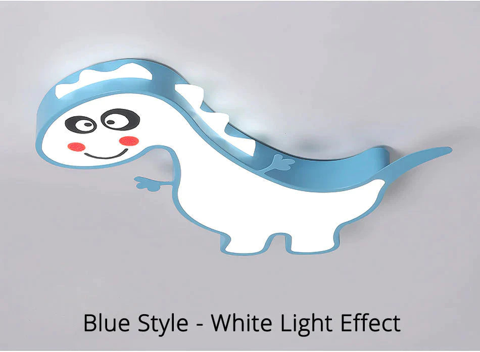 Nieuwe Dinasour Moderne Led Plafondverlichting Lamp Voor Kind Slaapkamer Studeerkamer Babykamer Afstandsbediening Cartoon Designer Lamparas