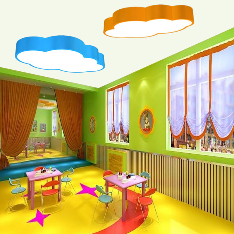 Wolkenförmige Kinderzimmer-Deckenlampe aus Acryl, 18