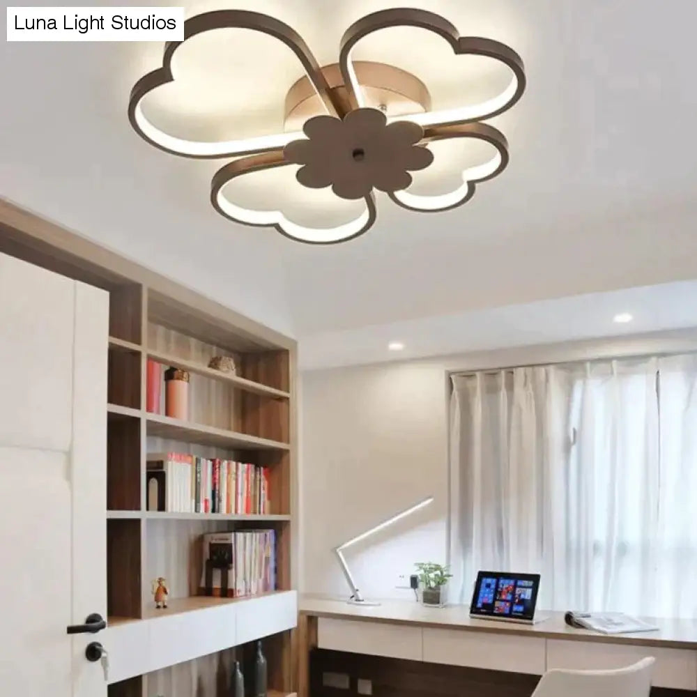 Luminaires à fleurs pour chambre d'enfants 36W 54W