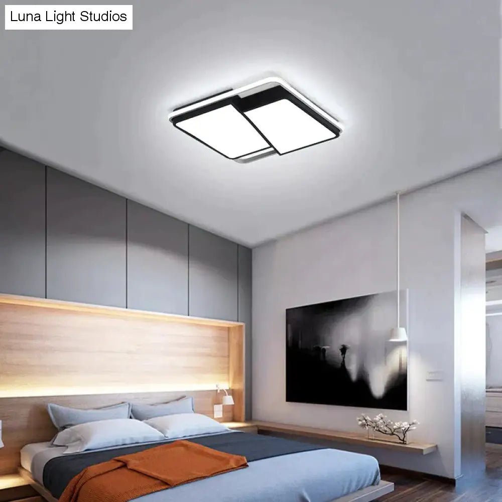Plafonniers modernes à distance Dimmable plafonnier à LED luminaire pour salle à manger salon chambre cuisine décoration de la maison lumière