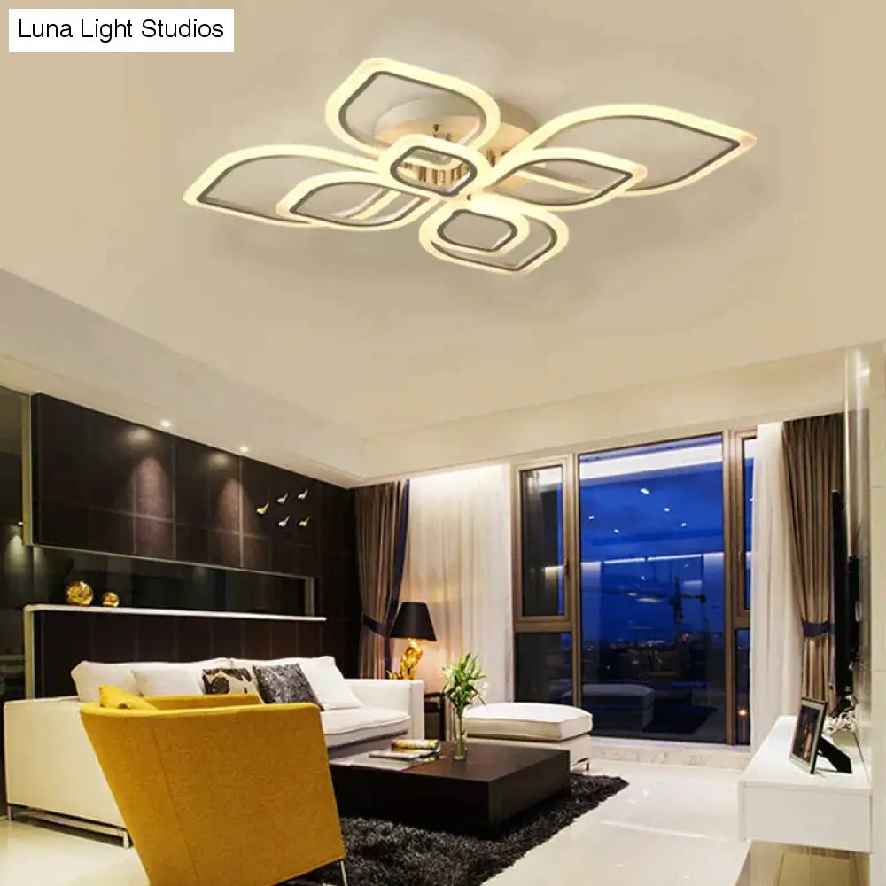 Moderne plafondverlichting LED-lamp voor woonkamer slaapkamer studeerkamer witte kleur opbouw plafondlamp deco