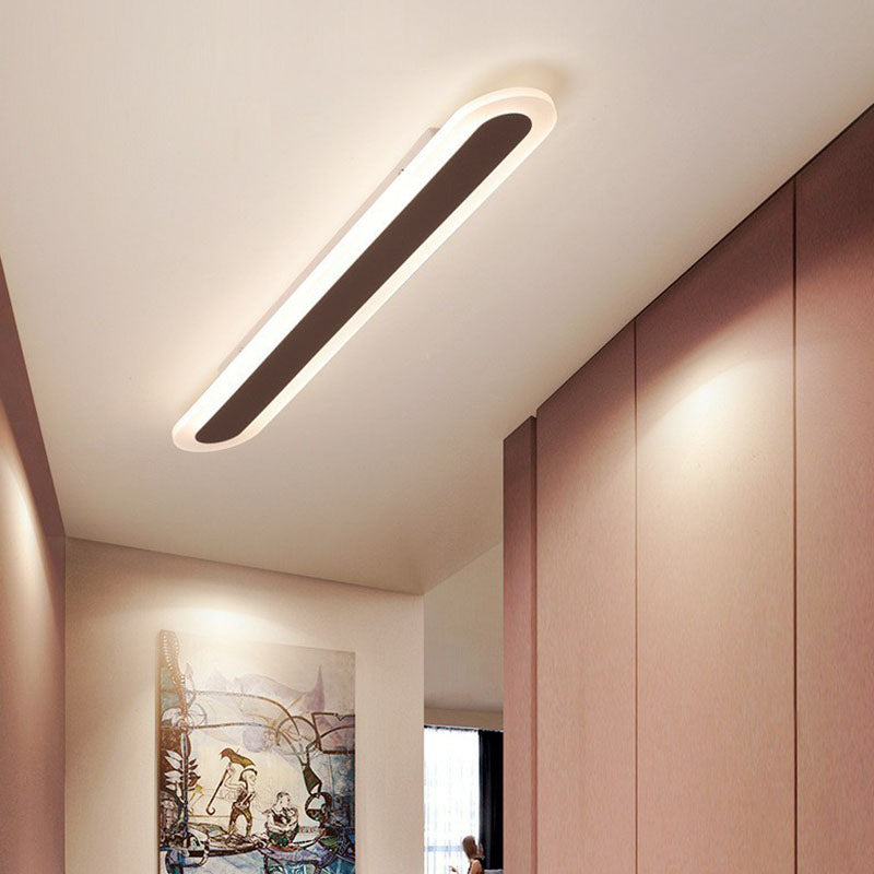 Montaggio a incasso a LED ultra sottile - Illuminazione acrilica minimalista per soggiorno