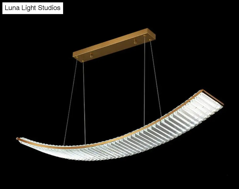 Shopia - Lustre à suspension en cristal de luxe - Conception d'éclairage moderne