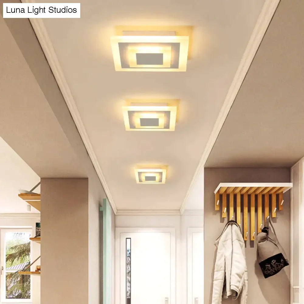 LED-plafondverlichting Lampara Techo Dormitorio Dimbaar Opbouwmontage Inbouw Voor Keuken Gang Badkamer Studie Modern plafon led