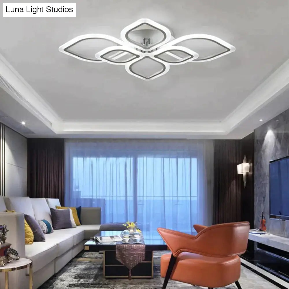 Moderne plafondverlichting LED-lamp voor woonkamer slaapkamer studeerkamer witte kleur opbouw plafondlamp deco