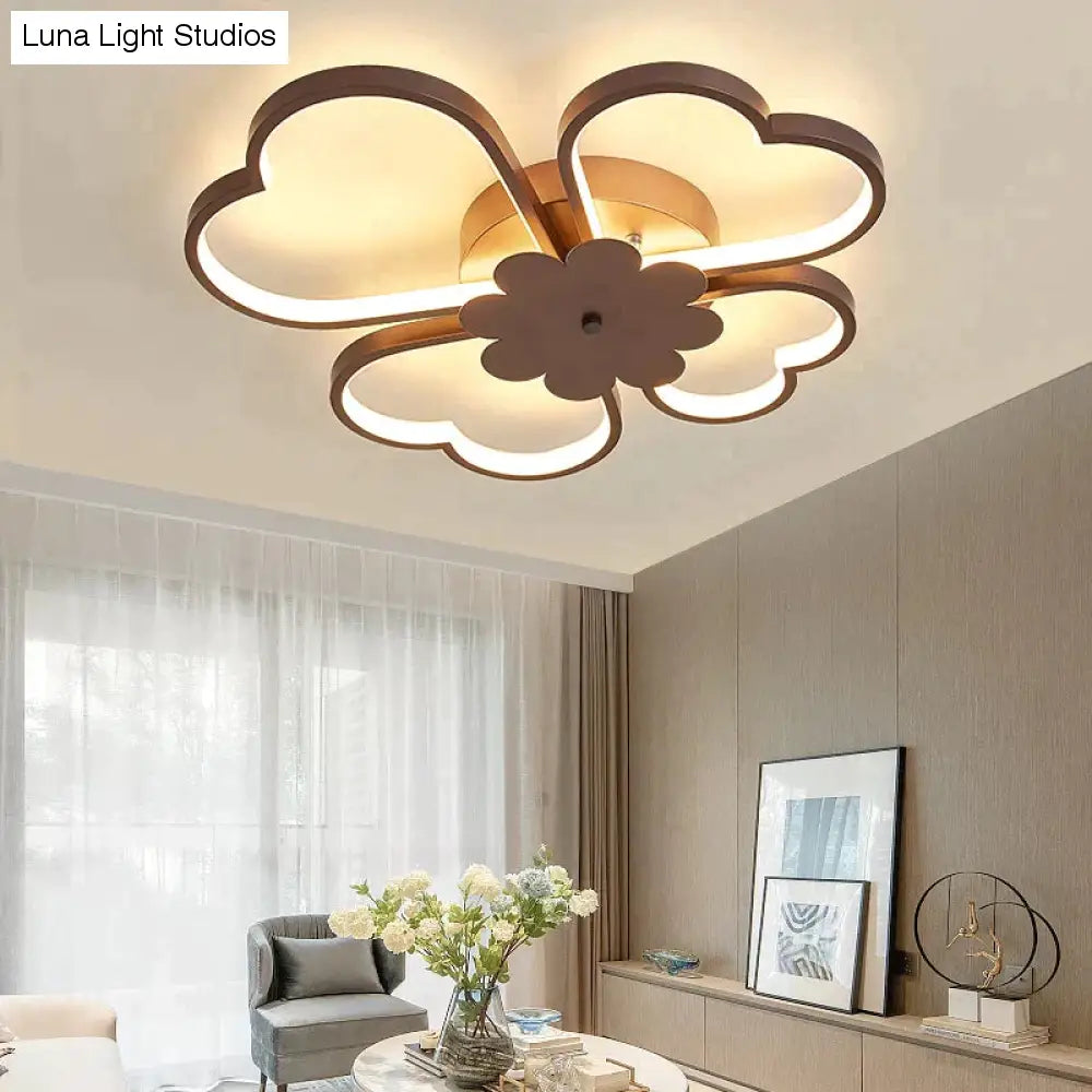 Luminaires à fleurs pour chambre d'enfants 36W 54W