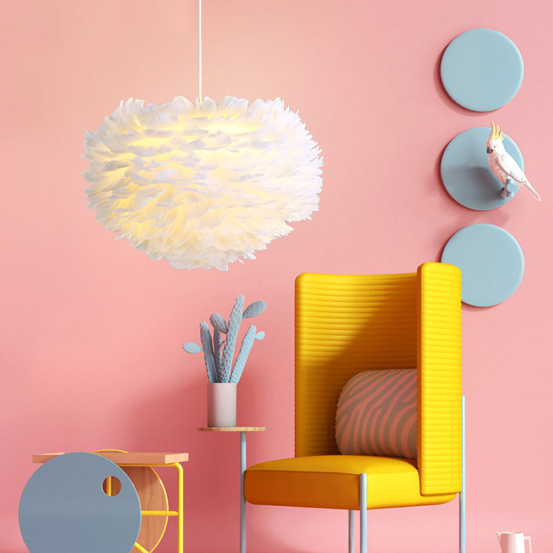 Verstellbare moderne Feder-Pendelleuchte: Hängelampe für Mädchenzimmer