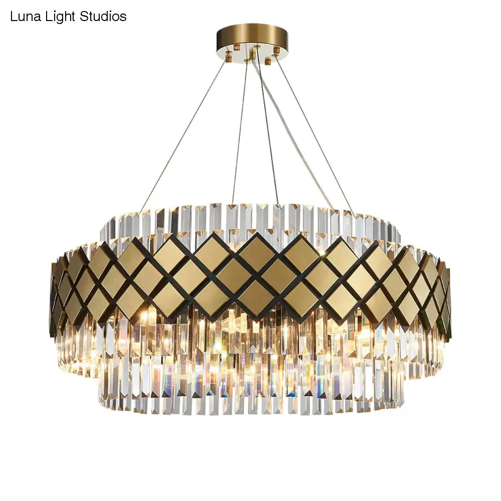 Neva - Designer Crystal LED Chandelier For Dinning Room Living room