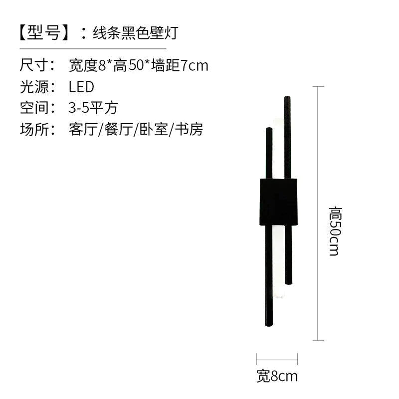 Moderne marmeren led-wandlamp voor woonkamer slaapkamer badkamer loft decor