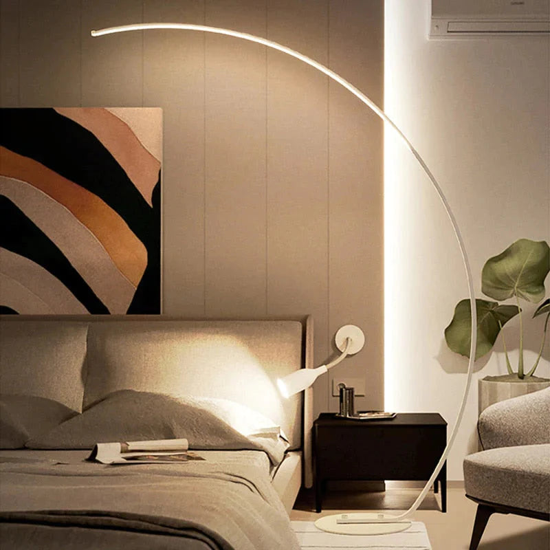 Lampadaire Led moderne et simple, décoration artistique, style nordique, pour salon, chambre à coucher, salle d'étude