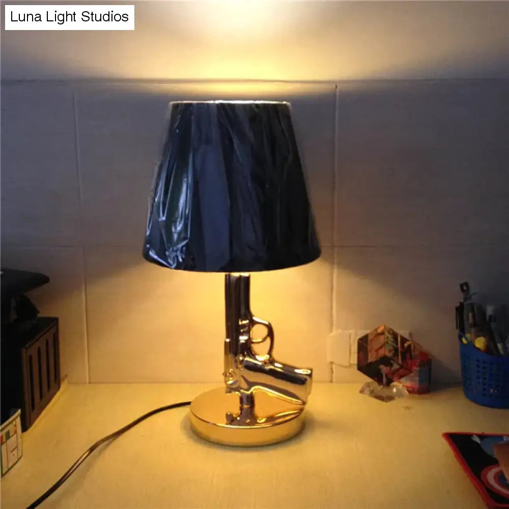 Nordic Modern AK47 Gun_Lounge Silbrig Gold Glanz Schlafzimmerlampe LED Stehlampen Kinder Kinderzimmer Leuchten Home Loft Dekor