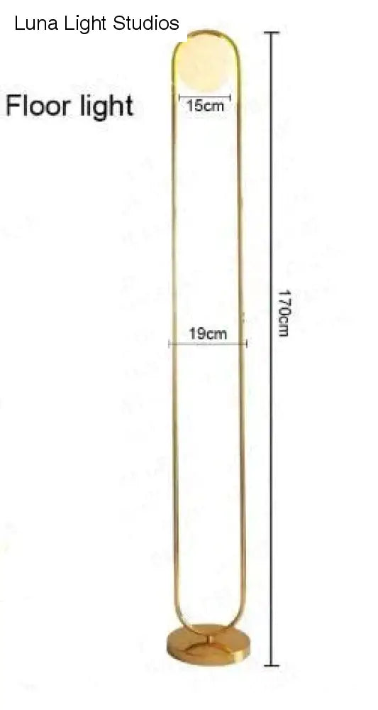 Nordic Art Deco Golden Body Table Lamp Metal Base Plate Modern Minimalist Frosted Glass Led Desk Lamp For Study/Bed Room