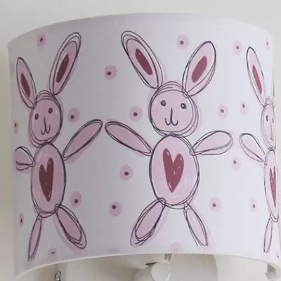 Applique murale en tissu pour enfants en forme de tambour : applique murale sous-teinte pour couloir d'escalier