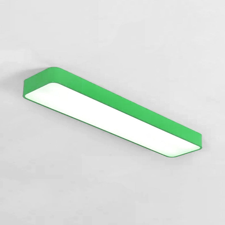 Candy Colored LED Ceiling Lamp for Baby and Kids' Bedroom - Acrylic Linear Mount